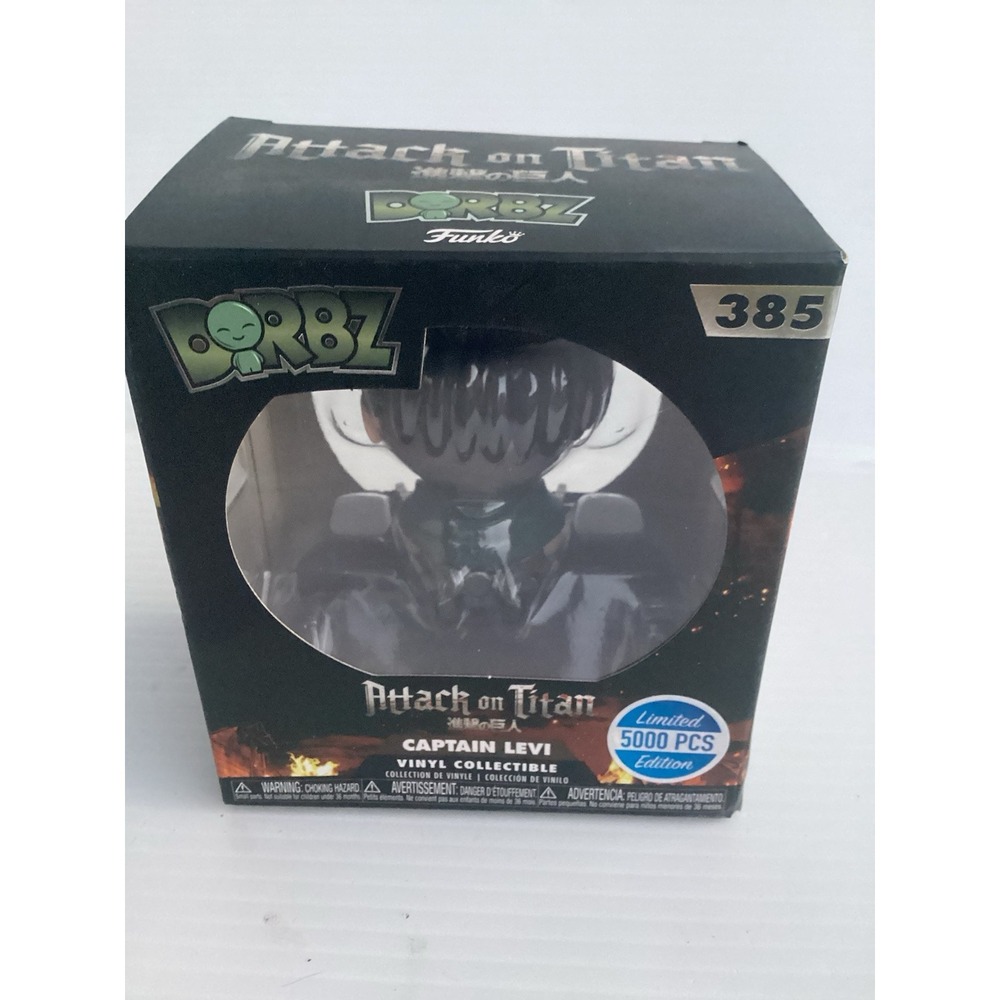 DORBZ 385 Captain Levi Attack On‎ Titan Limited Edition 5000 Pcs Anime Funko